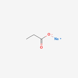 Molecular structure of Sodium propionate