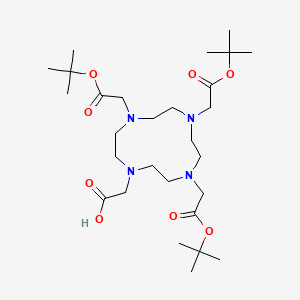 Molecular structure of DOTA-tris(t-Butyl ester)