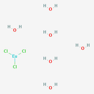 Molecular structure of Europiumchloride hexahydrate