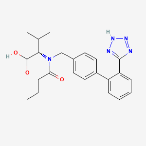 Molecular structure of Valsartan