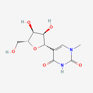 Molecular structure of 1-methylpseudouridine