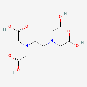 Molecular structure of HEDTA-Trisodium Salt