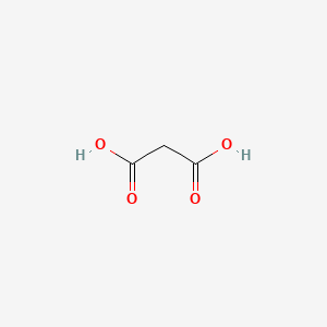 Molecular structure of Malonic acid