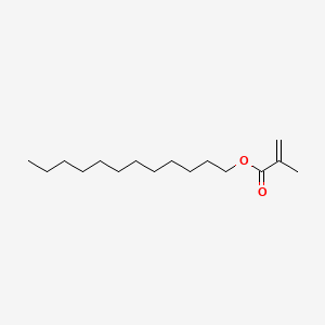Molecular structure of Dodecyl 2-methylacrylate