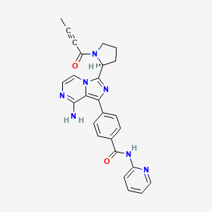 Molecular structure of Acalabrutinib