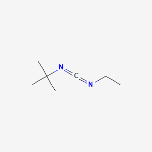 Molecular structure of 1-Tert-Butyl-3 ethylcarbodimide