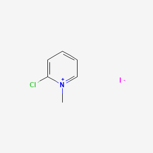 Molecular structure of 2-Chloro-1-methylpyridinium iodide