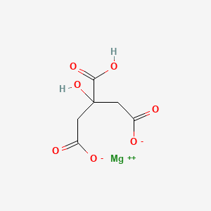 Molecular structure of Magnesium citrate