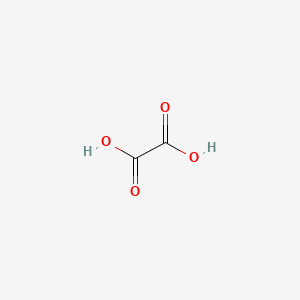 Molecular structure of Oxalic acid