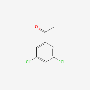 Molecular structure of 3,5-Dichloroacetophenone