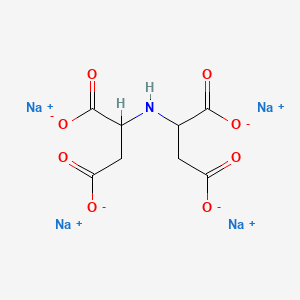 Molecular structure of Tetrasodium Iminodisuccinate