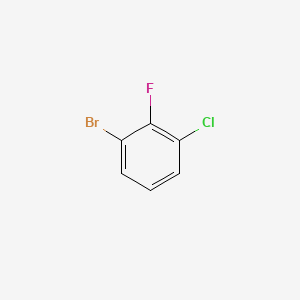 Molecular structure of 3-Chloro-2-fluorobromobenzene