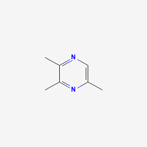 Molecular structure of 2,3,5-Trimethylpyrazine