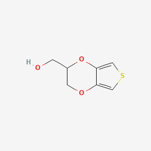 Molecular structure of Hydroxymethyl EDOT