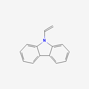 Molecular structure of 9-Vinylcarbazole