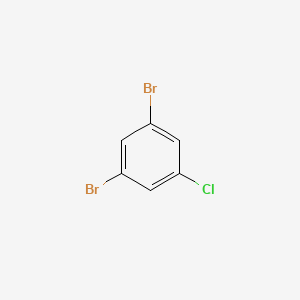 Molecular structure of 1,3-Dibromo-5-chlorobenzene