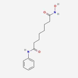 Molecular structure of Vorinostat