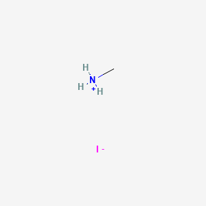 Molecular structure of Methylammonium iodide