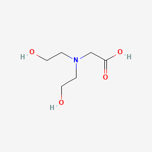 Molecular structure of Bicine