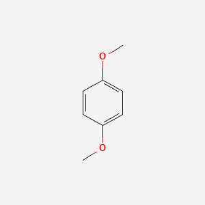 Molecular structure of 1,4-Dimethoxybenzene