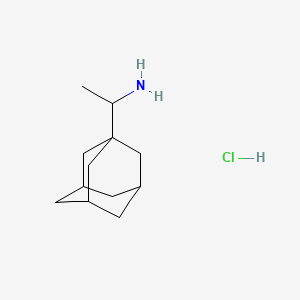 Molecular structure of Rimantadine hydrochloride