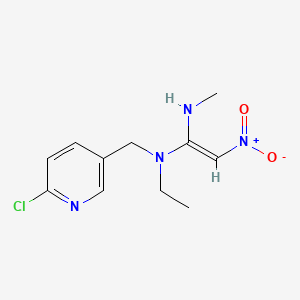 Molecular structure of Nitenpyram