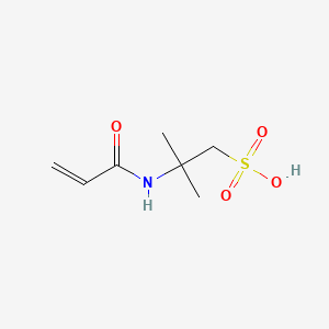 Molecular structure of 2-Acrylamide-2-methylpropanesulfonic acid