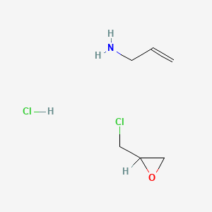 Molecular structure of Sevelamer hydrochloride