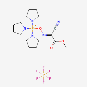 Molecular structure of PyOxim