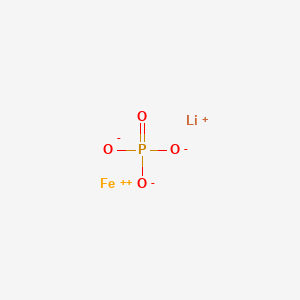 Molecular structure of Lithium Iron Phosphate Carbon Coated