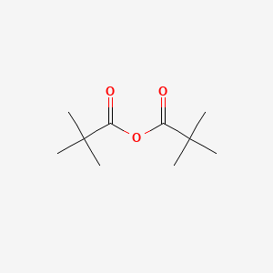 Molecular structure of Trimethylacetic anhydride