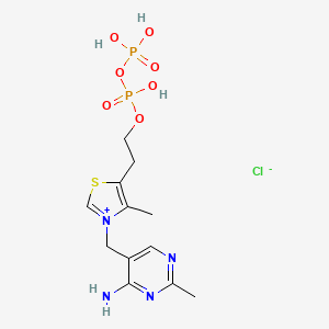 Molecular structure of Cocarboxylase