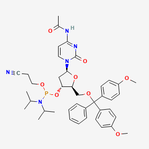 Molecular structure of Ac-dC Phosphoramidite