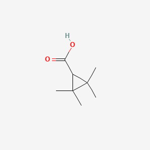 Molecular structure of Chrysanthemic acid