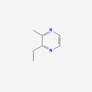 Molecular structure of 2-Ethyl-3-methylpyrazine