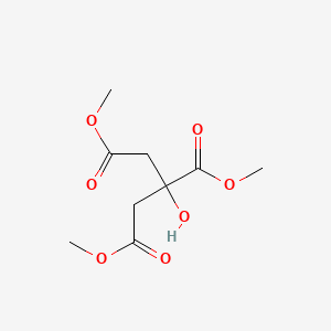Molecular structure of Trimethyl citrate