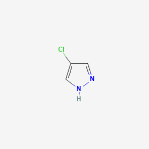 Molecular structure of 4-Chloropyrazole