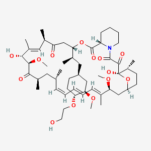 Molecular structure of Everolimus