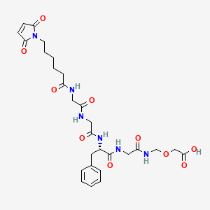 Molecular structure of MC-Gly-Gly-Phe-Gly-NH-CH2-O-CH2COOH