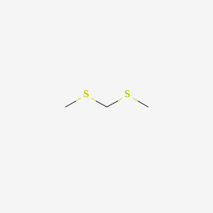 Molecular structure of Bis(methylthio)methane