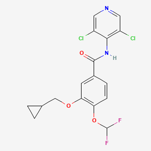 Molecular structure of Roflumilast