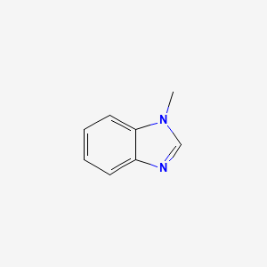 Molecular structure of 1-Methyl-1H-benzimidazole