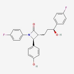 Molecular structure of Ezetimibe