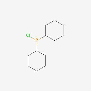 Molecular structure of Chlorodicyclohexylphosphine