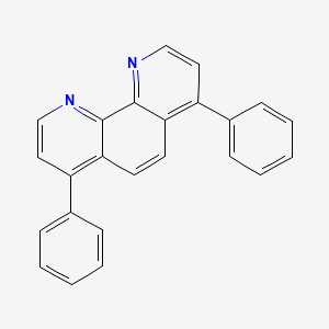 Molecular structure of Bathophenanthroline