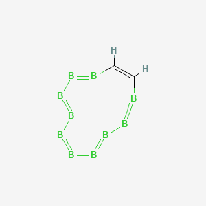 Molecular structure of o-Carborane