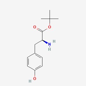 Molecular structure of tert-Butyl L-tyrosinate