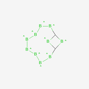 Molecular structure of m-Carborane