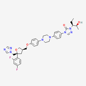 Molecular structure of Posaconazole
