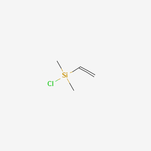 Molecular structure of Dimethylvinylchlorosilane